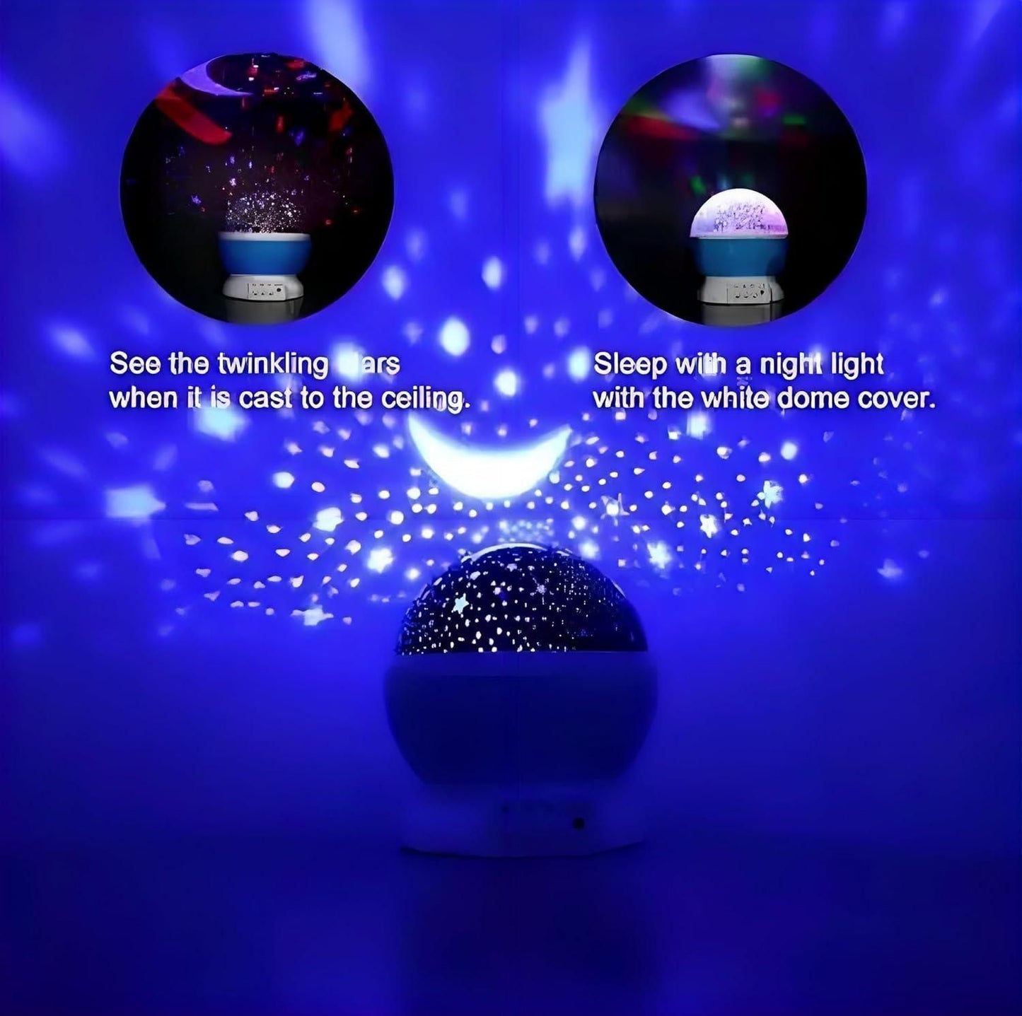 Star Moon Night Light